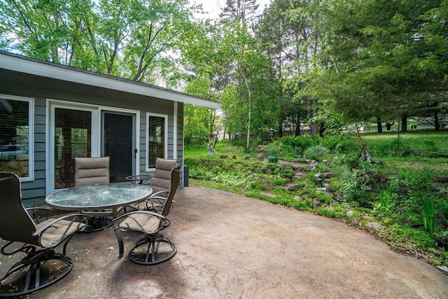 903 Ingalls Rd, Menomonie, WI 54751 - view of patio / terrace featuring outdoor dining space