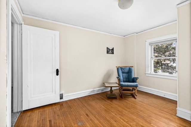 4031 Regent St, Duluth, MN 55804 - unfurnished room featuring crown molding, hardwood / wood-style flooring, and baseboards