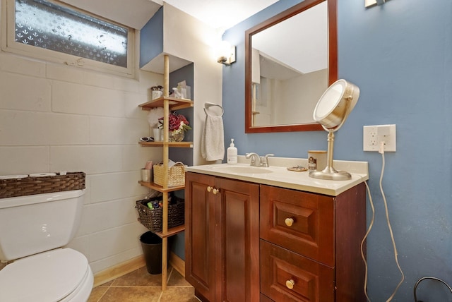 4600 3rd St NE, Fridley, MN 55421 - bathroom featuring vanity and tile patterned floors