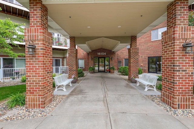 16154 Main Ave SE # 120, Prior Lake, MN 55372 - view of exterior entry featuring brick siding