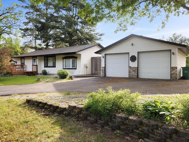 38609 Branch Ave, North Branch, MN 55056 - ranch-style house featuring a garage and an outdoor structure
