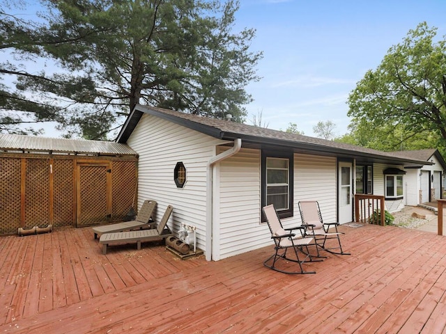 38609 Branch Ave, North Branch, MN 55056 - view of wooden deck