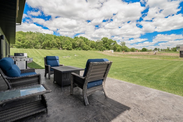 18885 Poppy St NW, Oak Grove, MN 55303 - view of patio / terrace with area for grilling