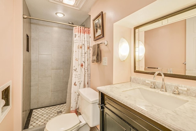 1357 64th Ave NE, Fridley, MN 55432 - full bath featuring vanity and tiled shower