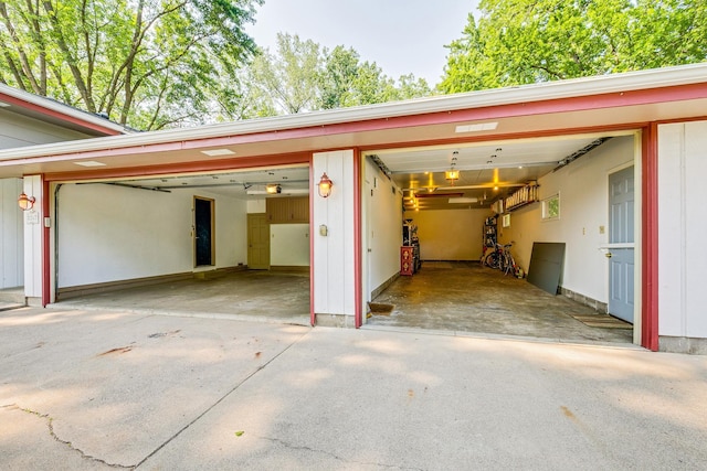 1357 64th Ave NE, Fridley, MN 55432 - garage featuring driveway