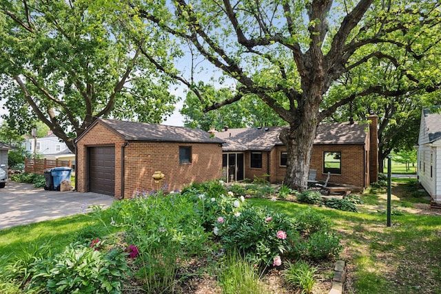 4932 Cedar Ave S, Minneapolis, MN 55417 - single story home featuring brick siding and concrete driveway