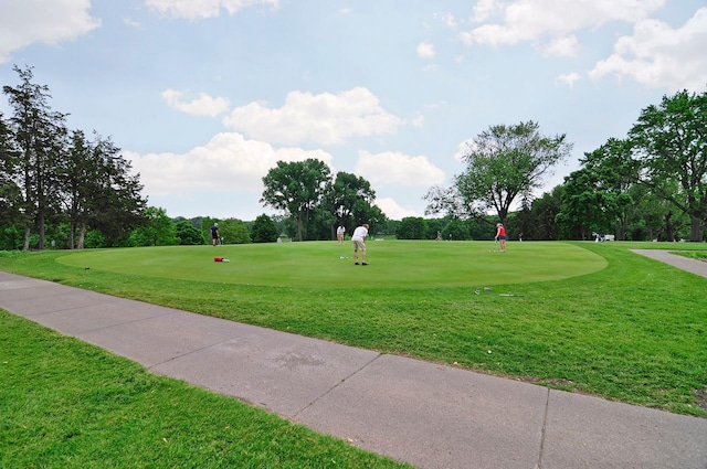 4932 Cedar Ave S, Minneapolis, MN 55417 - view of community with a putting green, golf course view, and view of wooded area