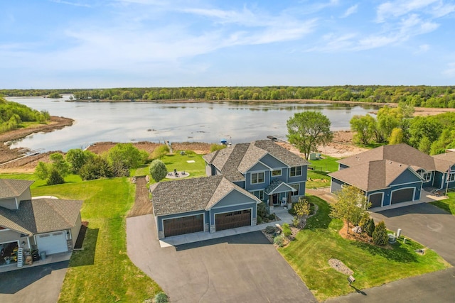 26042 Sunset Dr, Chisago City, MN 55013 - bird's eye view of a nearby body of water