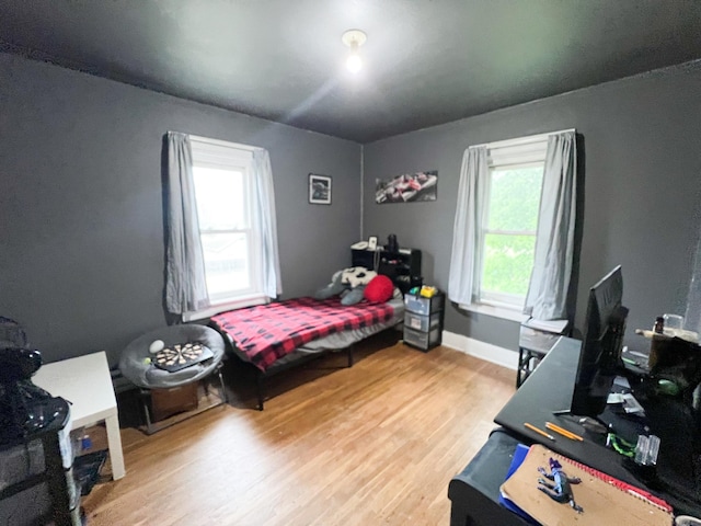 408 Lafayette Ave, Fulda, MN 56131 - bedroom with light wood-style flooring and baseboards