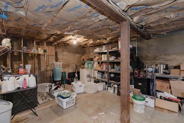 408 Lafayette Ave, Fulda, MN 56131 - view of unfinished basement