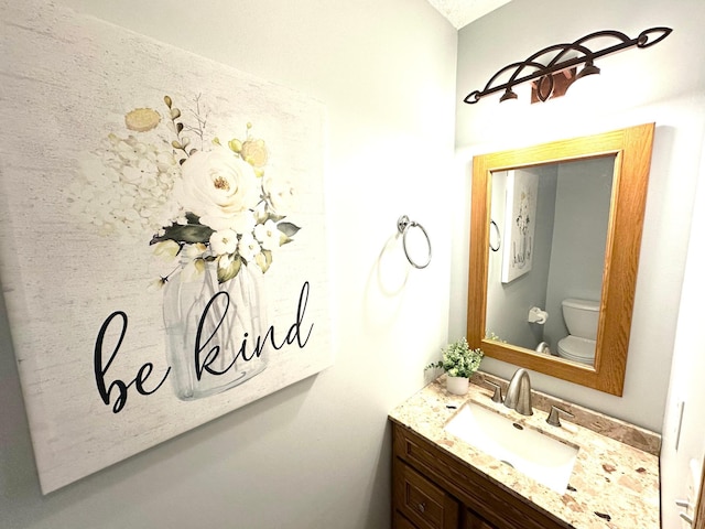 12224 Radisson Rd NE, Blaine, MN 55449 - half bath featuring vanity and toilet