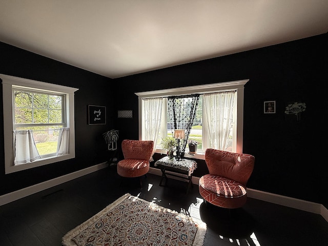 206 Oscar Ave N, Canby, MN 56220 - sitting room featuring wood finished floors and baseboards