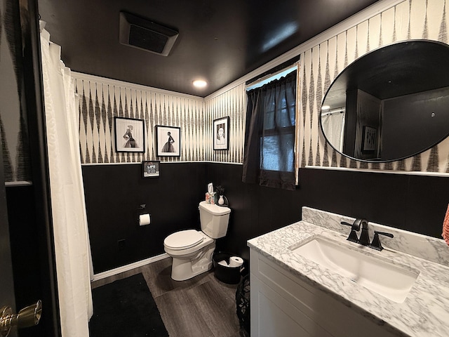 206 Oscar Ave N, Canby, MN 56220 - bathroom featuring vanity and wood finished floors