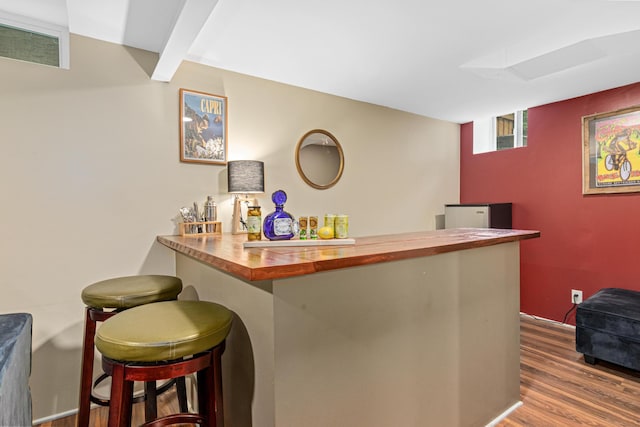 1391 Jefferson Ave, Saint Paul, MN 55105 - indoor dry bar featuring wood finished floors