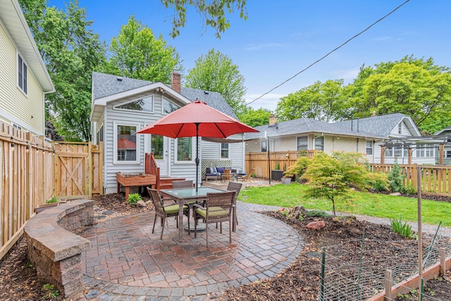 1391 Jefferson Ave, Saint Paul, MN 55105 - view of patio / terrace