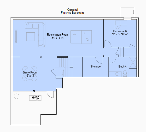 6601 Tamarack Ln, Corcoran, MN 55340 - home floor plan