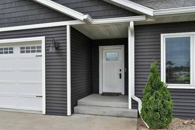 1160 21st St, Wabasha, MN 55981 - doorway to property with a garage