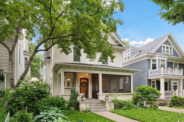 1929 Humboldt Ave S, Minneapolis, MN 55403 - view of front of home with stucco siding