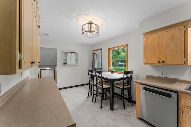 713 9th St NW, Buffalo, MN 55313 - dining room featuring a chandelier