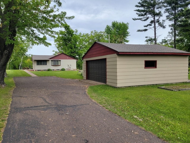 109 155th Ave, Beaver Twp, WI 54889 - view of detached garage