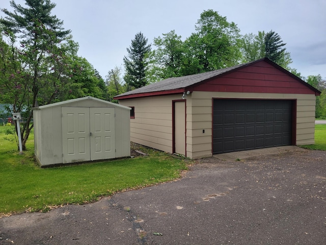 109 155th Ave, Beaver Twp, WI 54889 - view of detached garage