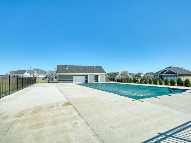 15441 110th Ave N, Dayton, MN 55369 - community pool with a residential view and a patio