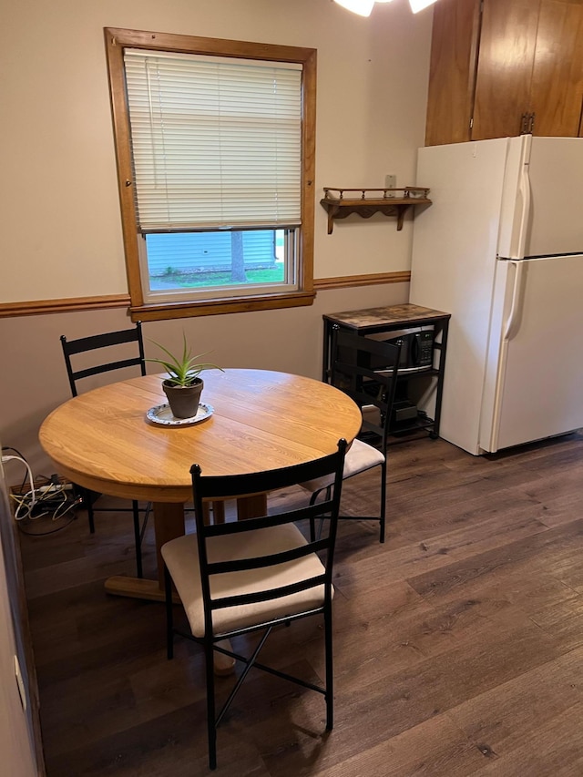 813 11th St N, Benson, MN 56215 - dining area featuring wood finished floors