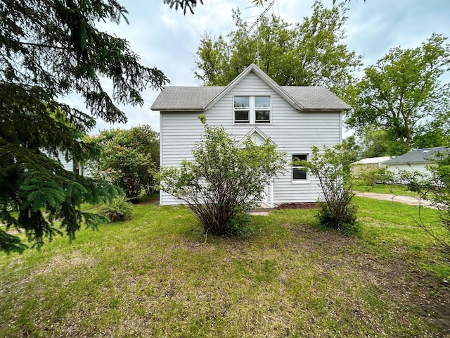 216 Main Ave S, New York Mills, MN 56567 - view of home's exterior featuring a yard