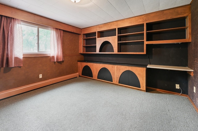 5851 Fairway Ln, Saint Cloud, MN 56303 - unfurnished office with carpet floors and a baseboard heating unit