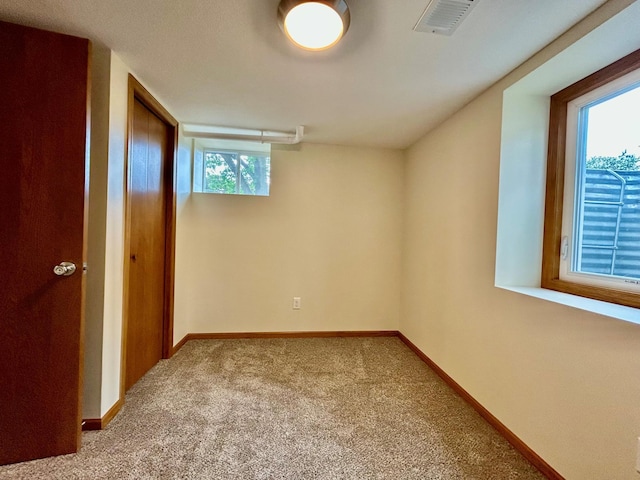 8212 15th Ave S, Bloomington, MN 55425 - basement with carpet flooring and baseboards