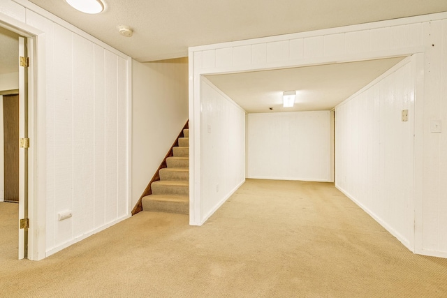 947 Dawn Ave, Shoreview, MN 55126 - finished below grade area with carpet and stairway