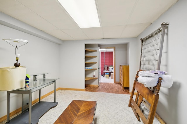 383 Elan Ct, Woodbury, MN 55125 - office space featuring baseboards and a paneled ceiling