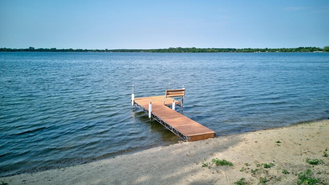 34347 Northview Rd, Everts Twp, MN 56515 - dock area featuring a water view