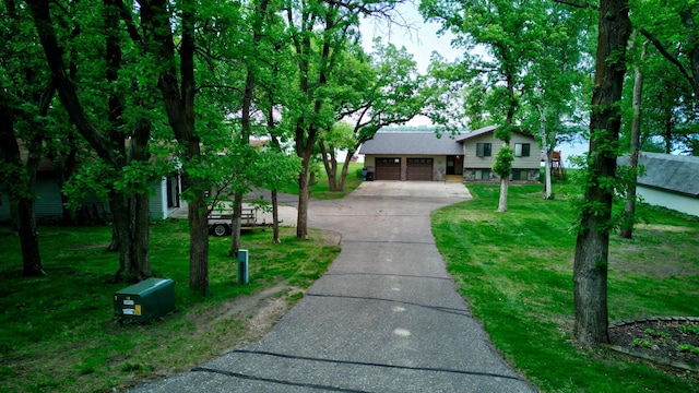 34347 Northview Rd, Everts Twp, MN 56515 - split level home featuring driveway and a front lawn