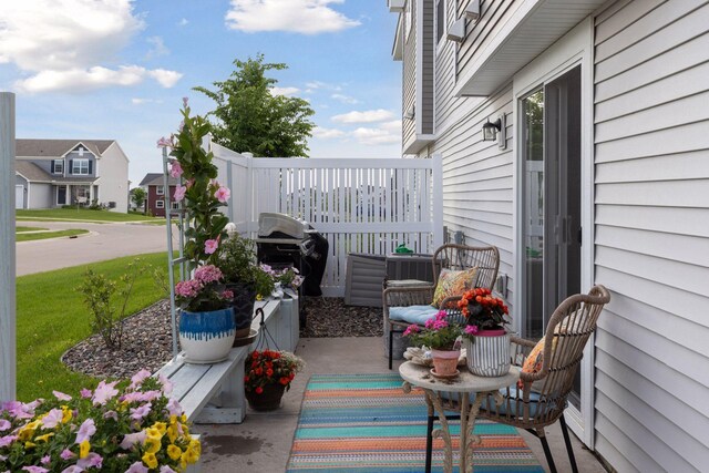 8061 Abercrombie Ln, Woodbury, MN 55129 - view of patio / terrace with a grill