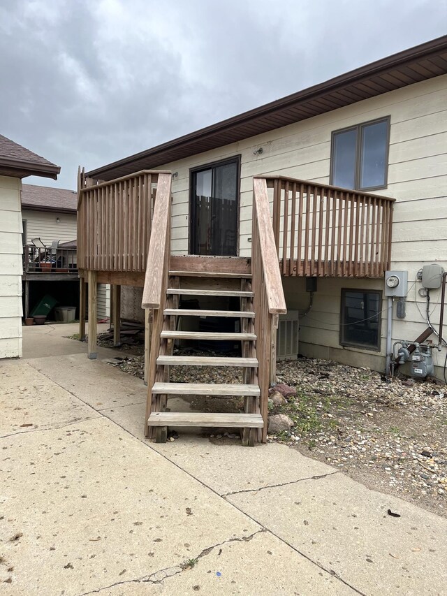 310 8th St, Windom, MN 56101 - property entrance with a deck