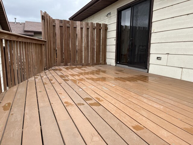 310 8th St, Windom, MN 56101 - view of wooden terrace