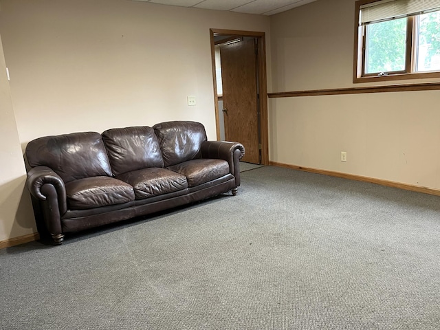 310 8th St, Windom, MN 56101 - living room featuring carpet floors and baseboards