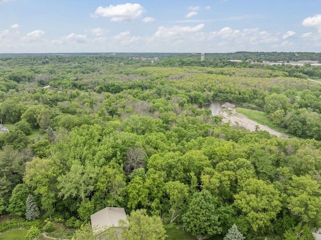 1719 Buckingham Path, Faribault, MN 55021 - aerial view of property's location with a heavily wooded area