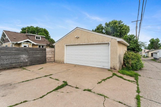 4129 7th St NE, Columbia Heights, MN 55421 - view of detached garage