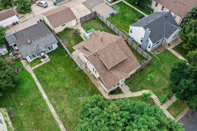 4129 7th St NE, Columbia Heights, MN 55421 - aerial view of residential area
