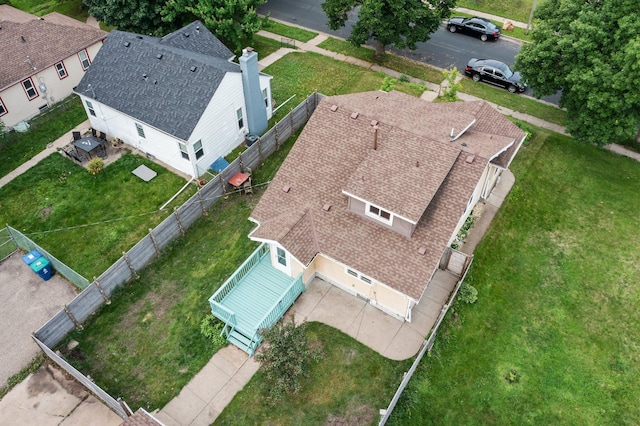 4129 7th St NE, Columbia Heights, MN 55421 - aerial view of property and surrounding area