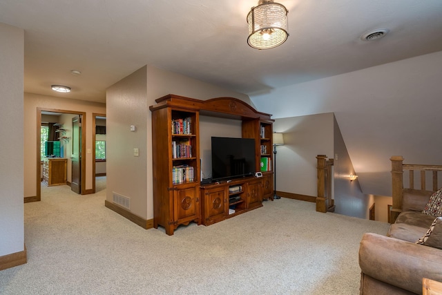 56273 185th Ln, Rapidan Twp, MN 56037 - living room with light colored carpet and baseboards