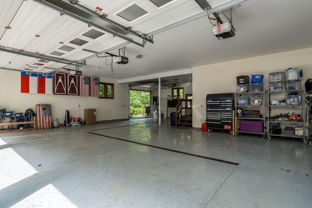 56273 185th Ln, Rapidan Twp, MN 56037 - garage with a garage door opener