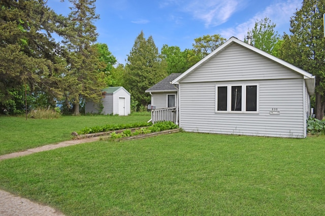 630 Oak St, Crosby, MN 56441 - rear view of house with a yard