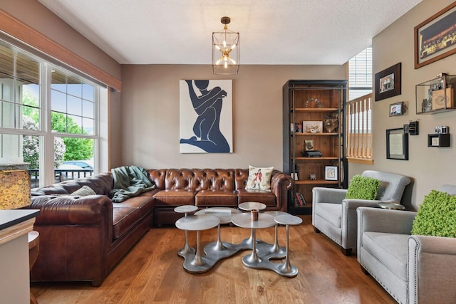 2392 Molnau Ct, Chaska, MN 55318 - living room featuring healthy amount of natural light and wood finished floors