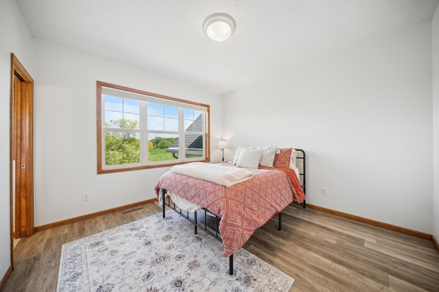 1106 Shumway Ct, Faribault, MN 55021 - bedroom with wood finished floors and baseboards