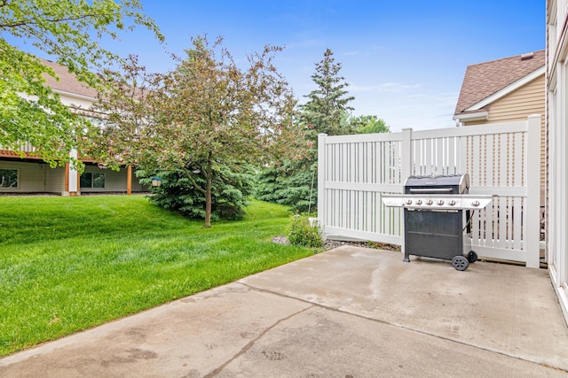 15440 Eminence Ave N Unit 2, Hugo, MN 55038 - view of patio / terrace with grilling area