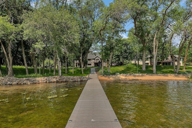 27806 Sundance Ln, Cold Spring, MN 56320 - dock area with a water view