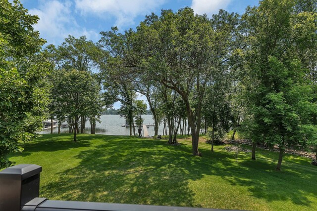 27806 Sundance Ln, Cold Spring, MN 56320 - view of grassy yard featuring a water view